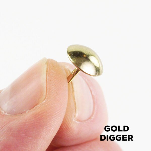 Djembe Studs Decorations Gold Digger