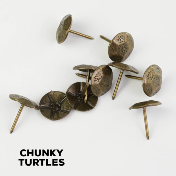 Djembe Studs Decorations Chunky Turtles
