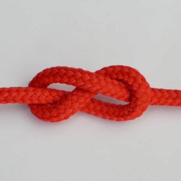 Djembe Rope 4mm Figure 8 - 2 Red Hot