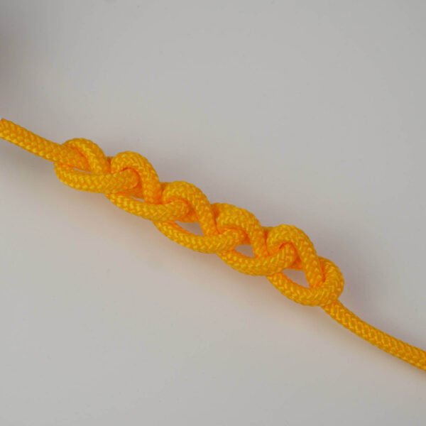 Djembe Rope 4mm Sennit - 4 Mellow Yellow