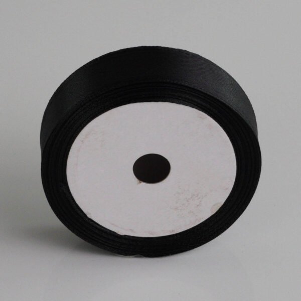 Djembe Ring Wrap Ribbon 20Mm Black