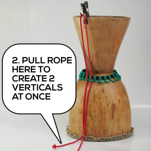 Speedy rope threading tool - clamp hook clip