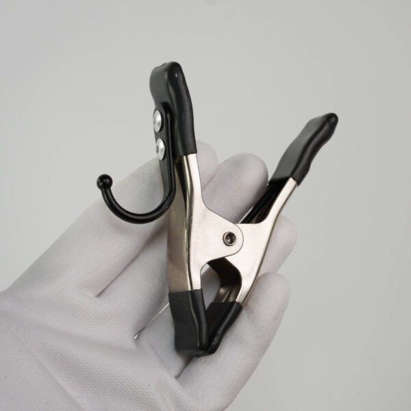Speedy rope threading tool - clamp hook clip