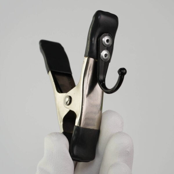 Speedy rope threading tool - clamp hook clip