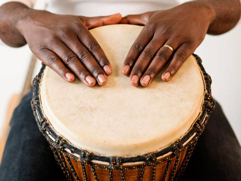 Djembe crown