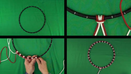 The process of making a double crown