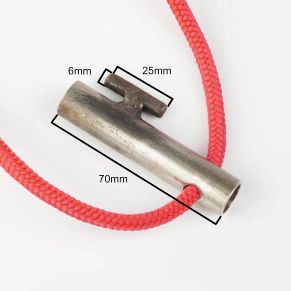 Rope pulling cleat for djembe - T-Bar cleat - spare parts for djembe pulling table - Image 6